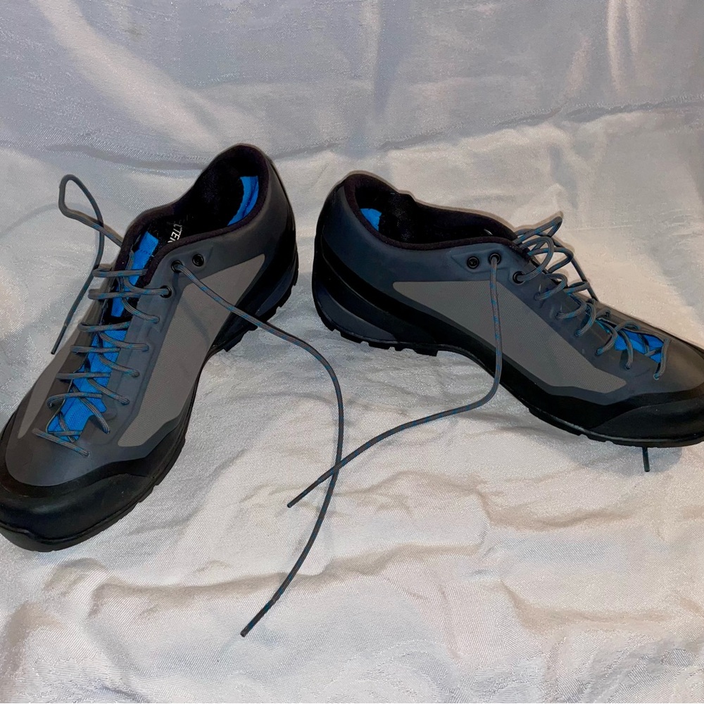 Arc'teryx Gray and Blue Athletic Shoes in EUC
